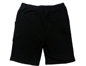 Black and White logo sweat shorts